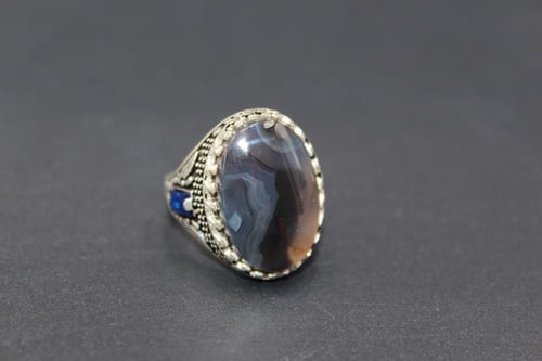 عقيق يماني مقاس 7 انجليزي _ 15 عربي