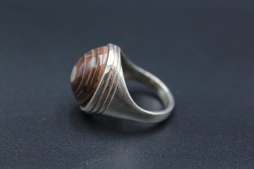 عقيق يماني سليماني مقاس 9.5 انجليزي _ 21 عربي