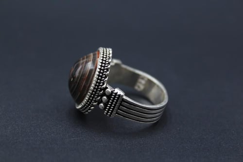 عقيق يماني سليماني مقاس 9.5 انجليزي _ 21 عربي