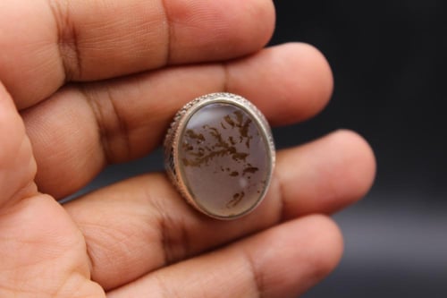 عقيق يماني مشجر مقاس 9 انجليزي _ 20 عربي