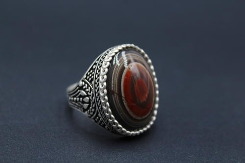 عقيق يماني سليماني مقاس 10 انجليزي _ 22.5 عربي