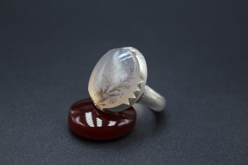 عقيق يماني مشجر مقاس 8 انجليزي _ 17 عربي