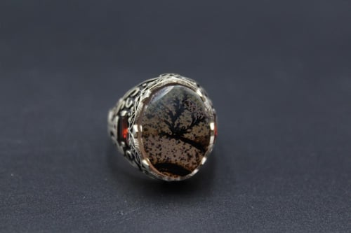 عقيق يماني مشجر مقاس 9 انجليزي _ 20 عربي