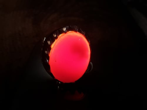 خاتم عقيق يماني كبدي مقاس 8.25 انجليزي _ 18.5 عربي