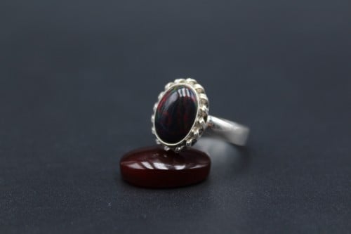 خاتم اوبال اثيوبي مقاس 8 انجليزي _ 17 عربي