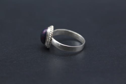 خاتم اوبال اثيوبي مقاس 7.75 انجليزي _ 17 عربي