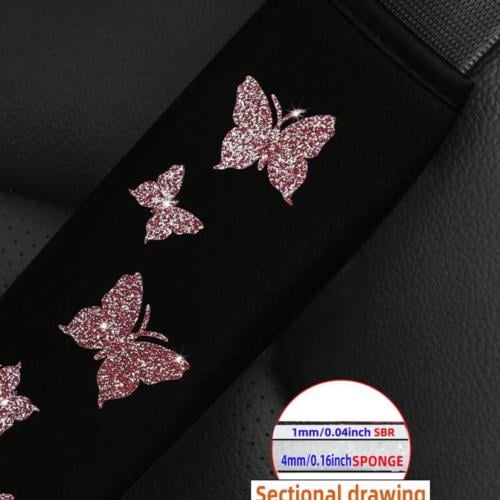 وسائد كتف لحزام الأمان 2 قطعة للسيارة