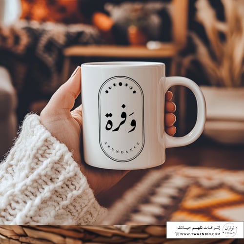 وفرة - Abundance | كوب سيراميك 11oz
