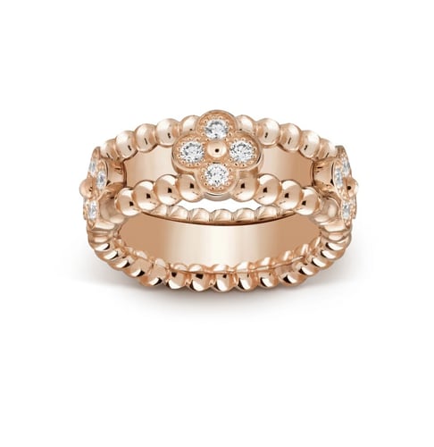 خاتم فان كليف خاتم بيرليه سويت كلوفرز