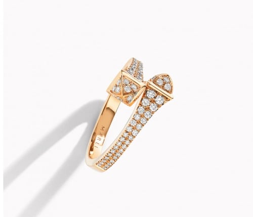 خاتم مارلي سليم فل ماس