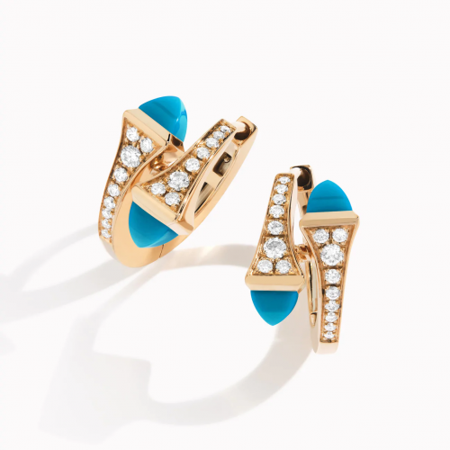 اقراط كليو مارلي بحجر Turquoise