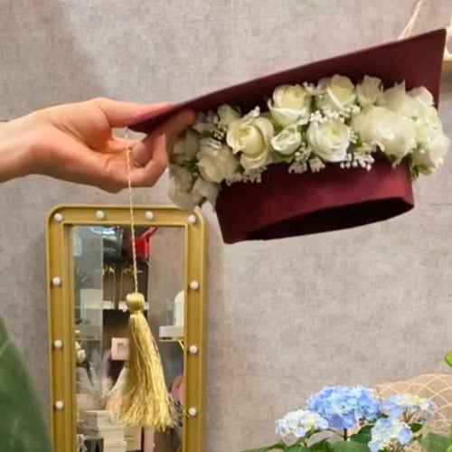 ورد كاب التخرج