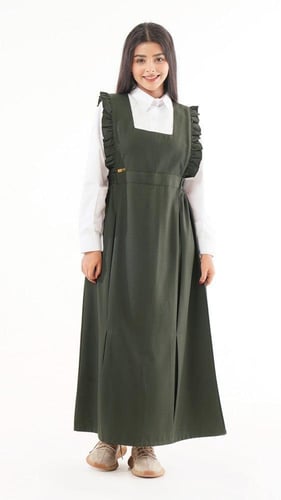 مريول متوسط زيتي شيال بكشكشه