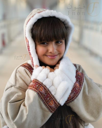 فروة اطفال شتوية أنيقة