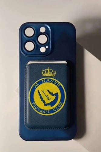 كارد هولدر مغناطيس للجوال بشعار ناديك المفضل