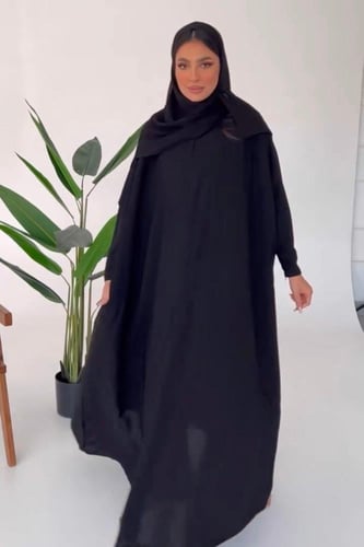 عبايه الحج والعمره اكمام سحاب