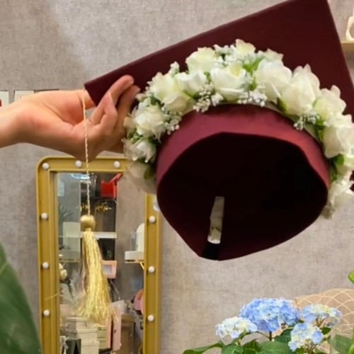 ورد كاب التخرج