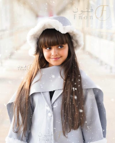 فروة اطفال شتوية أنيقة