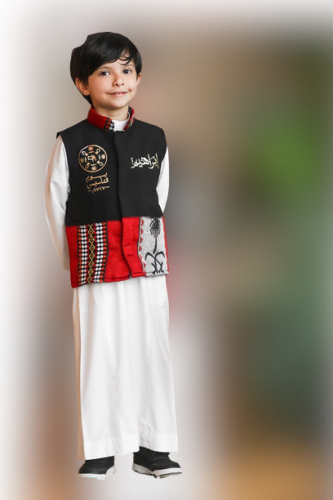 سديري بالاسم مع طباعه شعار يوم التأسيس