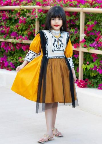 فستان يوم التأسيس أنيق