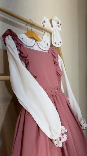 مريول مدرسي ابتدائي أنيق