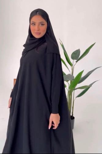 عبايه الحج والعمره اكمام سحاب