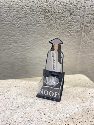 مبخرة التخرج بالاسم