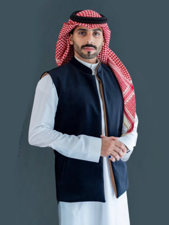 سديري رجالي جوخ بني مع اسود