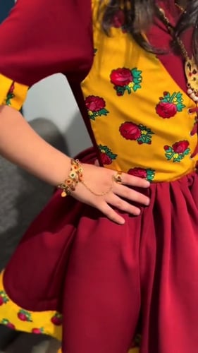 فستان شالكي جديد