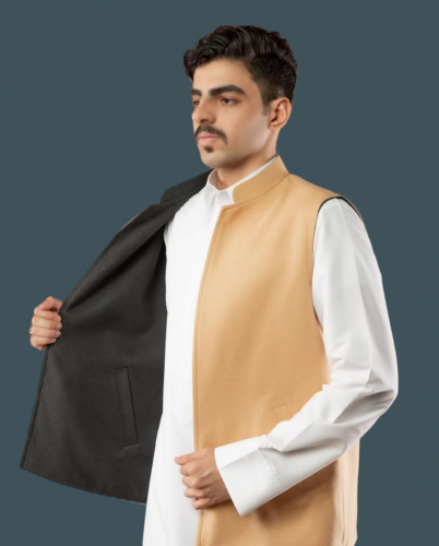 سديري جوخ لون بيج /اسود