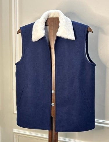 سديري رجالي جوخ بني مع اسود