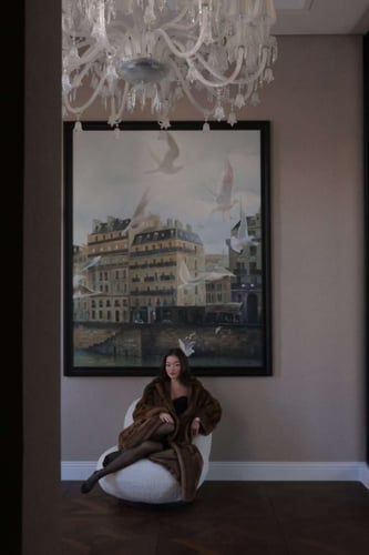 طلب مسبق رسم يدوي كبير جدا زيتي صورة مقاس 200*160...