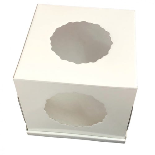 علب تغليف كيك / كرتون كيك متوسط / ادوات كيك ( قطعه...