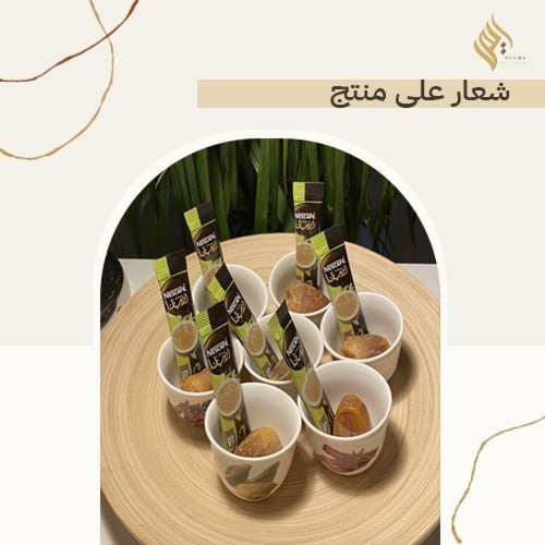 شعار على منتج