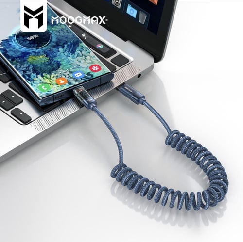 كيبل قماش ذكي رقمي تايب سي تايب سي 1M