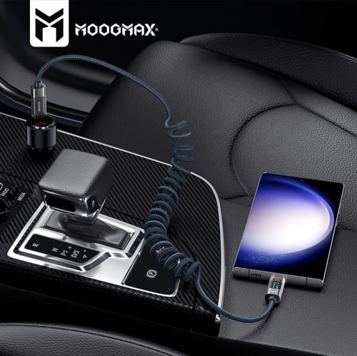 كيبل قماش ذكي رقمي تايب سي تايب سي 1M