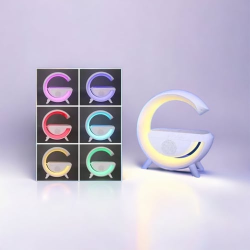 شاحن لاسلكي للهواتف مع اضاءة متعددة