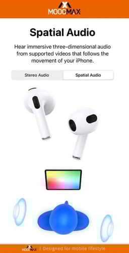 سماعة إيربودز 3 من موج ماكس