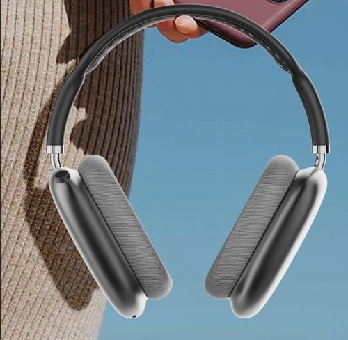 سماعات P9 ماكس اللاسلكيه مع حافظة للسماعة