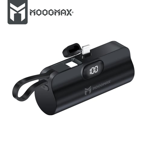 شاحن متنقل صغير الحجم بقوة 5000mAh من MoogMax مزود...