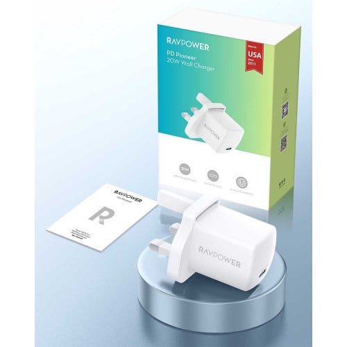 فيش جداري راف باور 20W بي دي بايونير ابيض