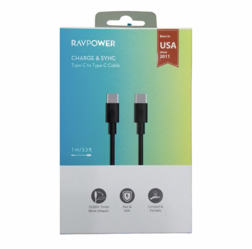 كيبل راف باور 1 متر تايب سي