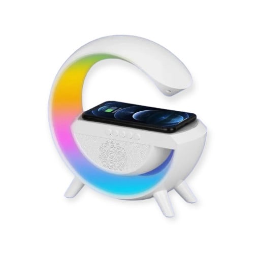 شاحن لاسلكي للهواتف مع اضاءة متعددة