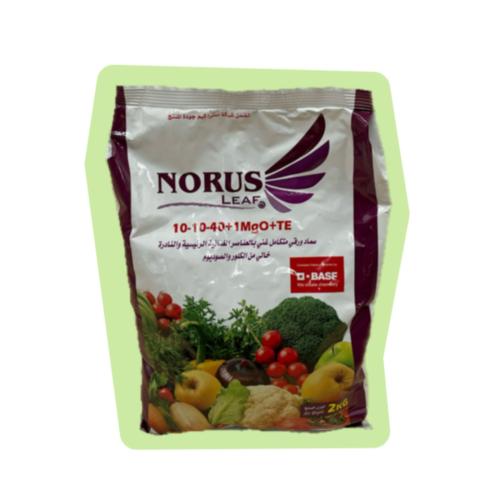 نورس ليف سماد ورقي ( 40 / 10 / 10 ) عبوة 2 كغم