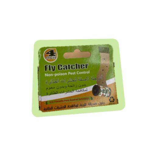 شريط لاصق للحشرات الطائرة ريبون عبوة 4 حبات