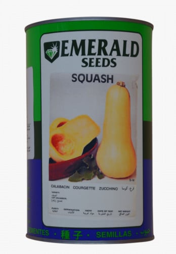 قرع كوسة ولثام امريكي علبة 400 غم - ايميرالد