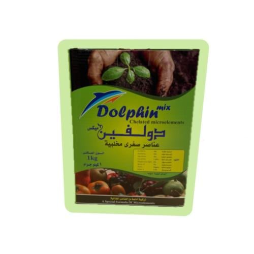 سماد دولفين ميكس عناصر صغرى عبوة 1 كغم