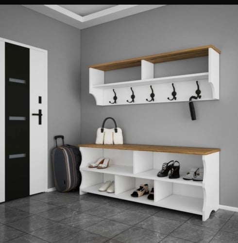 مدخل مكون من قطعتين