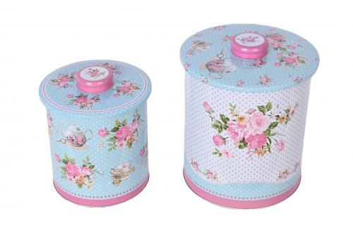 علبة تخزين طقم 2 قطعة