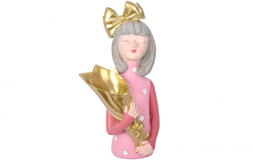 فازة ورد شكل بنت